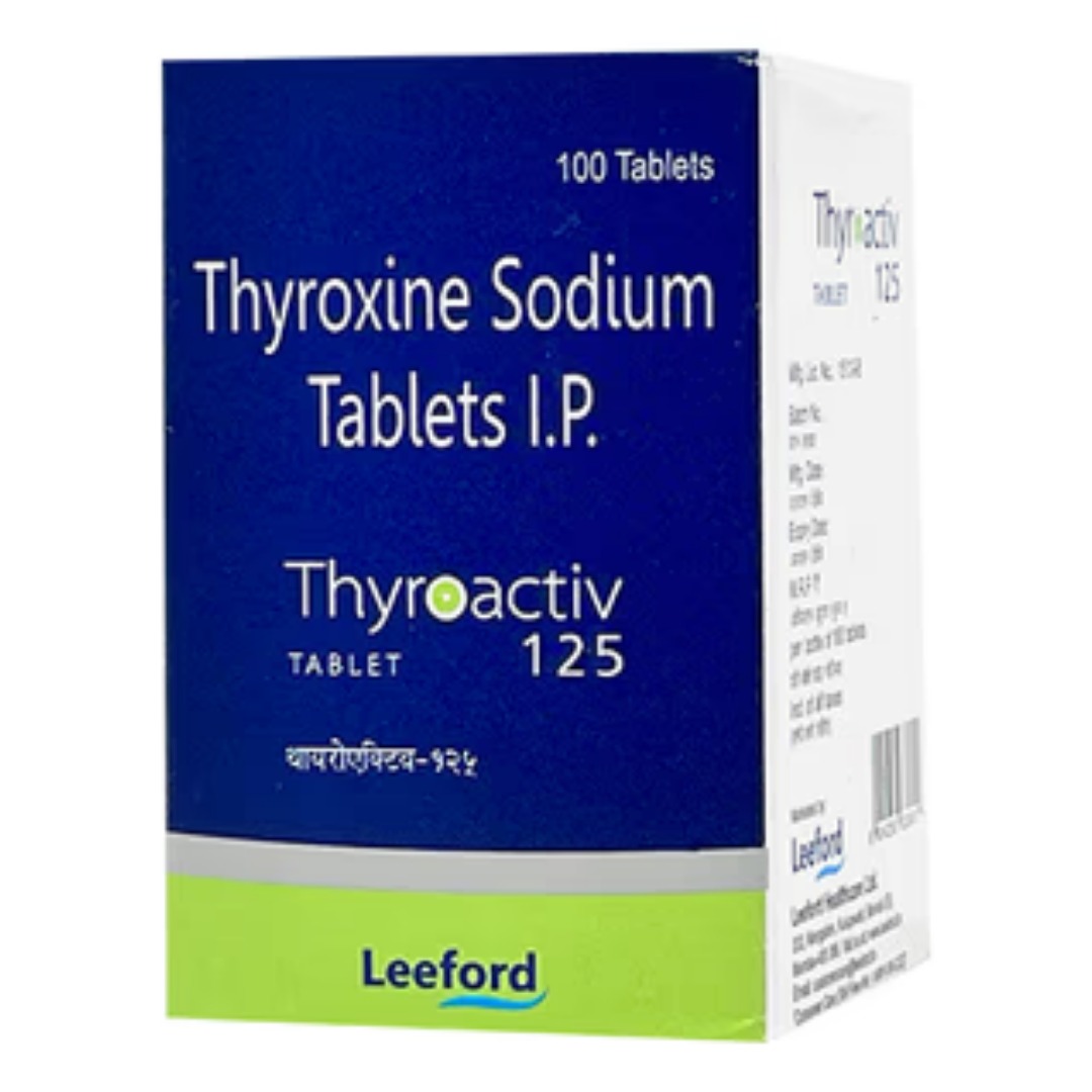 Thyroactiv 125mcg Tablet